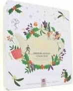 Ein Set Weihnachtstees in einer weißen Dose (72x15) BIO 108 g ENGLISH TEA SHOP