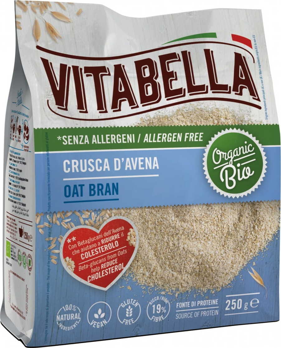 BIO glutenfreie Haferkleie 250 g VITABELLA