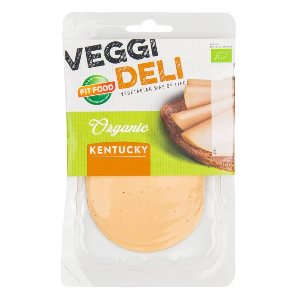 Vegetarische Alternative BIO-Kentucky-Würstchen in Scheiben 100 g VEGGI DELI