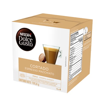 Kaffeekapseln Cortado Espresso Macchiato Dolce Gusto Nescafe 101g