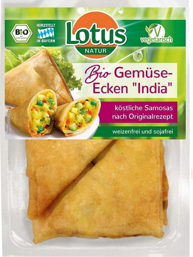 Samosa-Knödel mit Gemüse BIO 250 g - LOTUS
