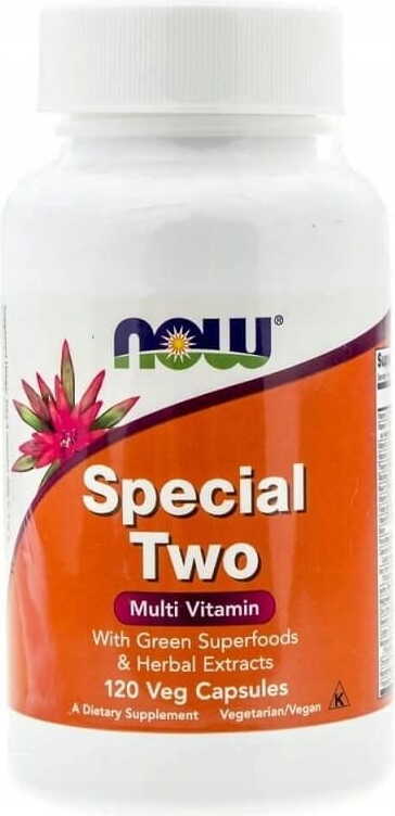 Multivitamin mit Mineralien Spezial zwei 120 Kapseln NOW FOODS