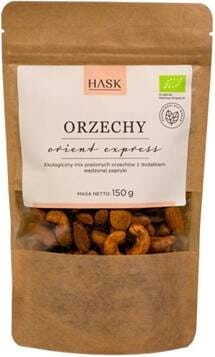 Mix aus gerösteten Nüssen mit geräuchertem Paprika (orient express) BIO 150 g - HASK