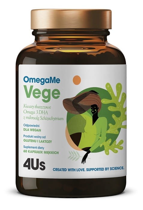 OMEGA 3 DHA Fettsäuren aus der Mikroalge Schizochytrium Omegame VEGE HEALTH LABS