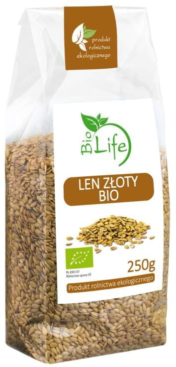 Goldener Flachs 250g EKO BIO LIFE