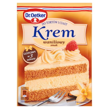 Vanillecreme für Kuchen Dr. Oetker 120g
