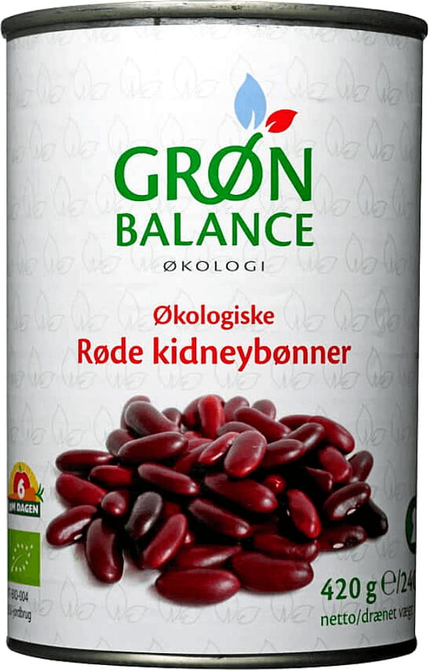 Rote Kidneybohnen in Salzlake (Dose) BIO 420 g (240 g) - GRON BALANCE
