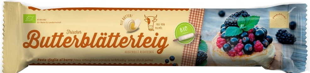 Butterblätterteig BIO 275 g - DONAUSTRUDEL