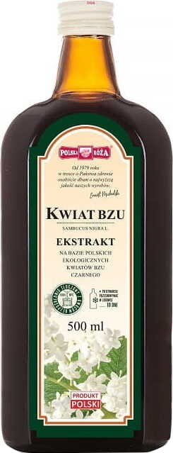Fliederblütenextrakt ohne Zucker 500 ml POLSKA ROSA