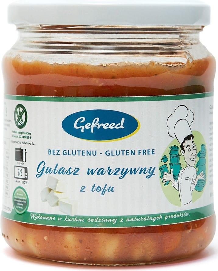 Glutenfreier Gemüseeintopf mit Tofu 400 g - GEFREED