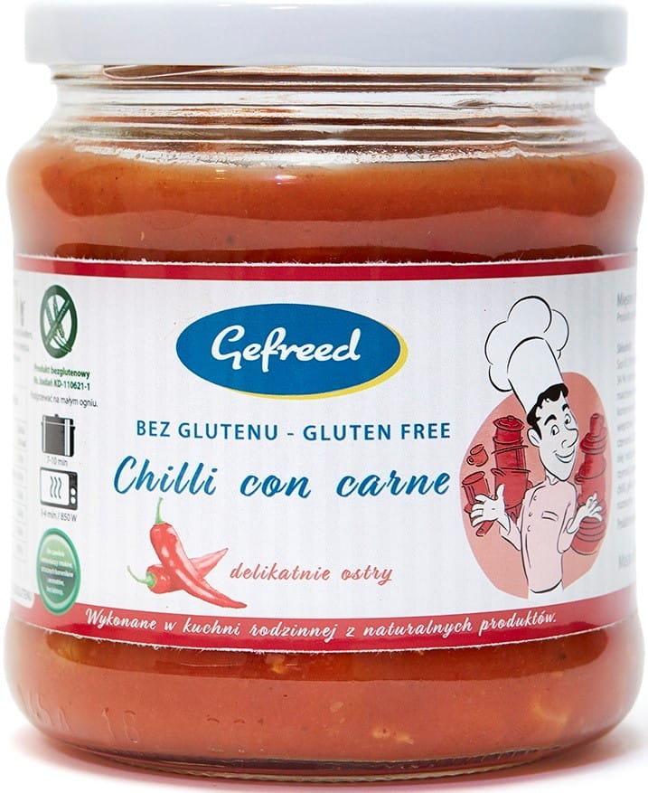 Glutenfreies Chili con Carne 400 g - GEFREED