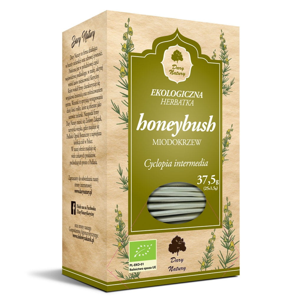 Honeybush Tee BIO (25 x 15 g) 375 g - GESCHENKE DER NATUR