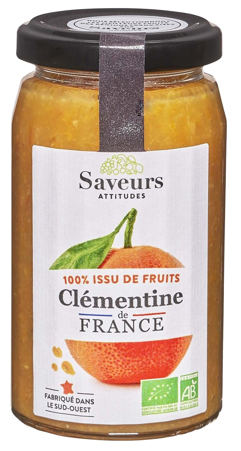 Clementinenmousse BIO 240 g - SAVEURS ET FRUITS