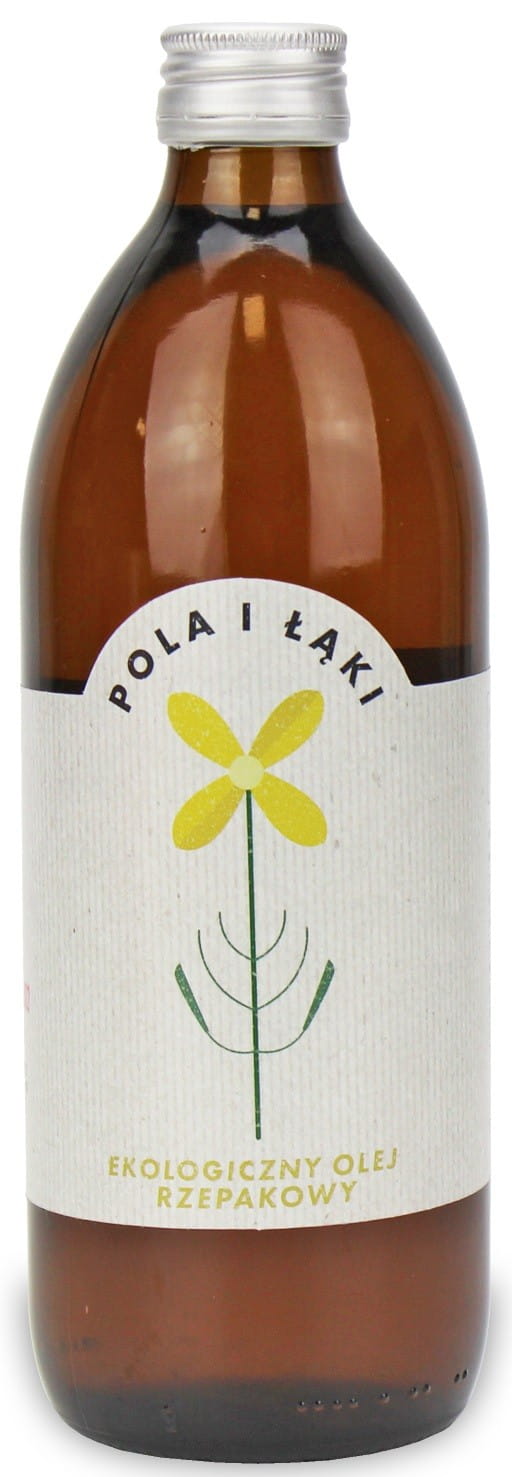 Kaltgepresstes Rapsöl BIO 500 ml - FARBEN DER GESUNDHEIT