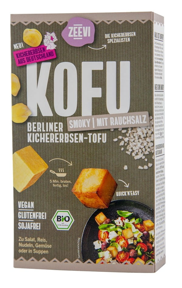 Glutenfrei geräucherter Kofu BIO 200 g - ZEEVI