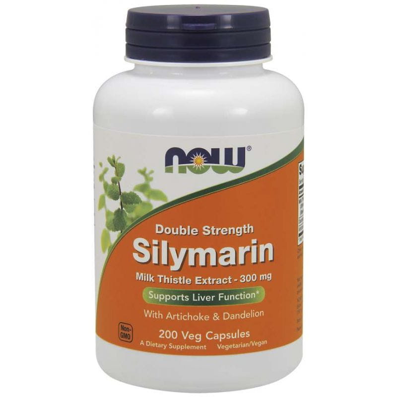 Silymarin Silymarin aus Mariendistel Löwenzahnwurzel Löwenzahnartischocke 200 Kapseln NOW FOODS