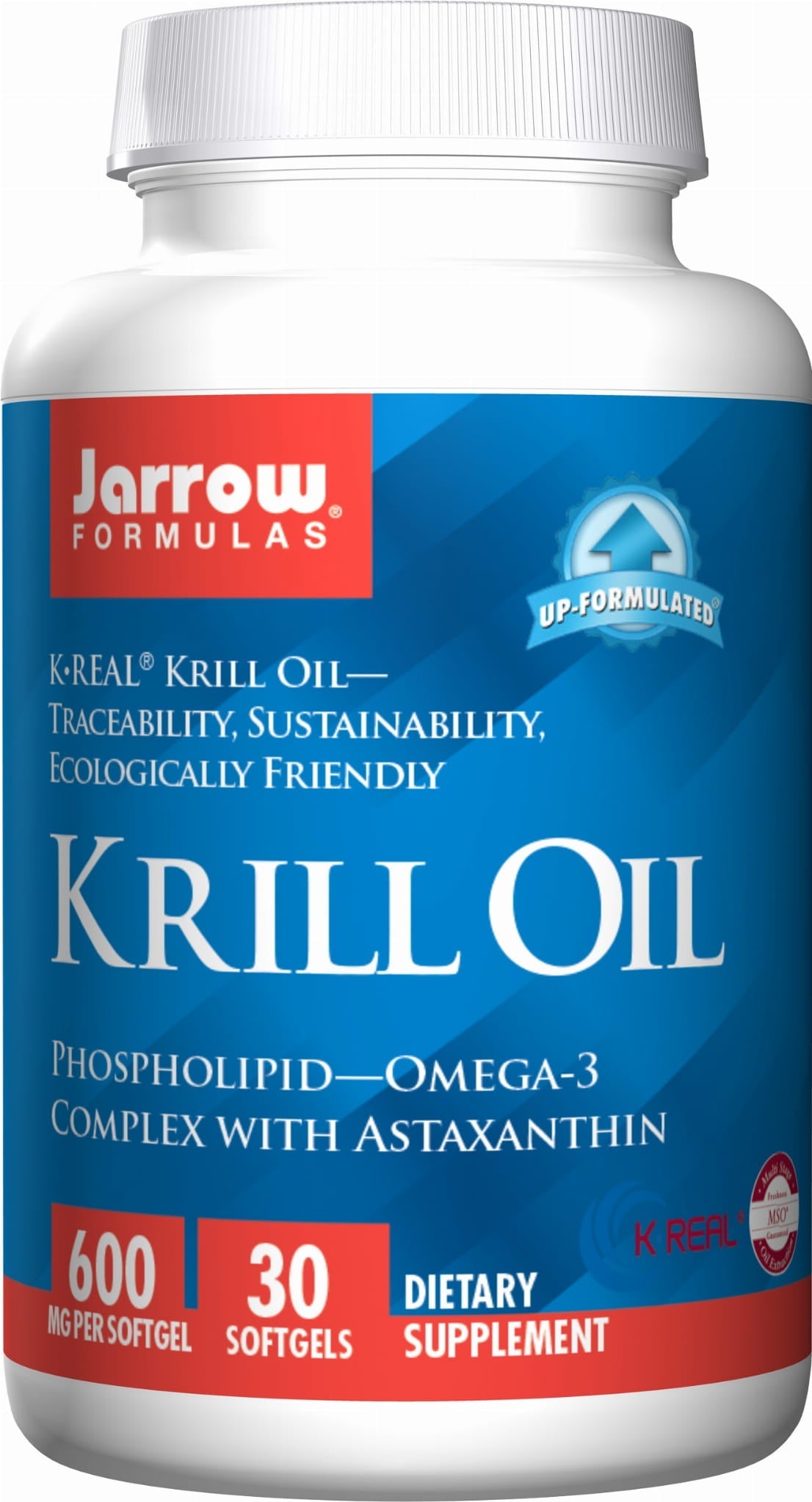 Krillöl 600 MG 30 Kapseln JARROW-FORMELN