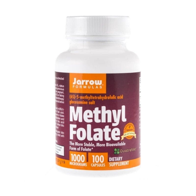Methylfolat Folsäure 100 Kapseln JARROW FORMELS