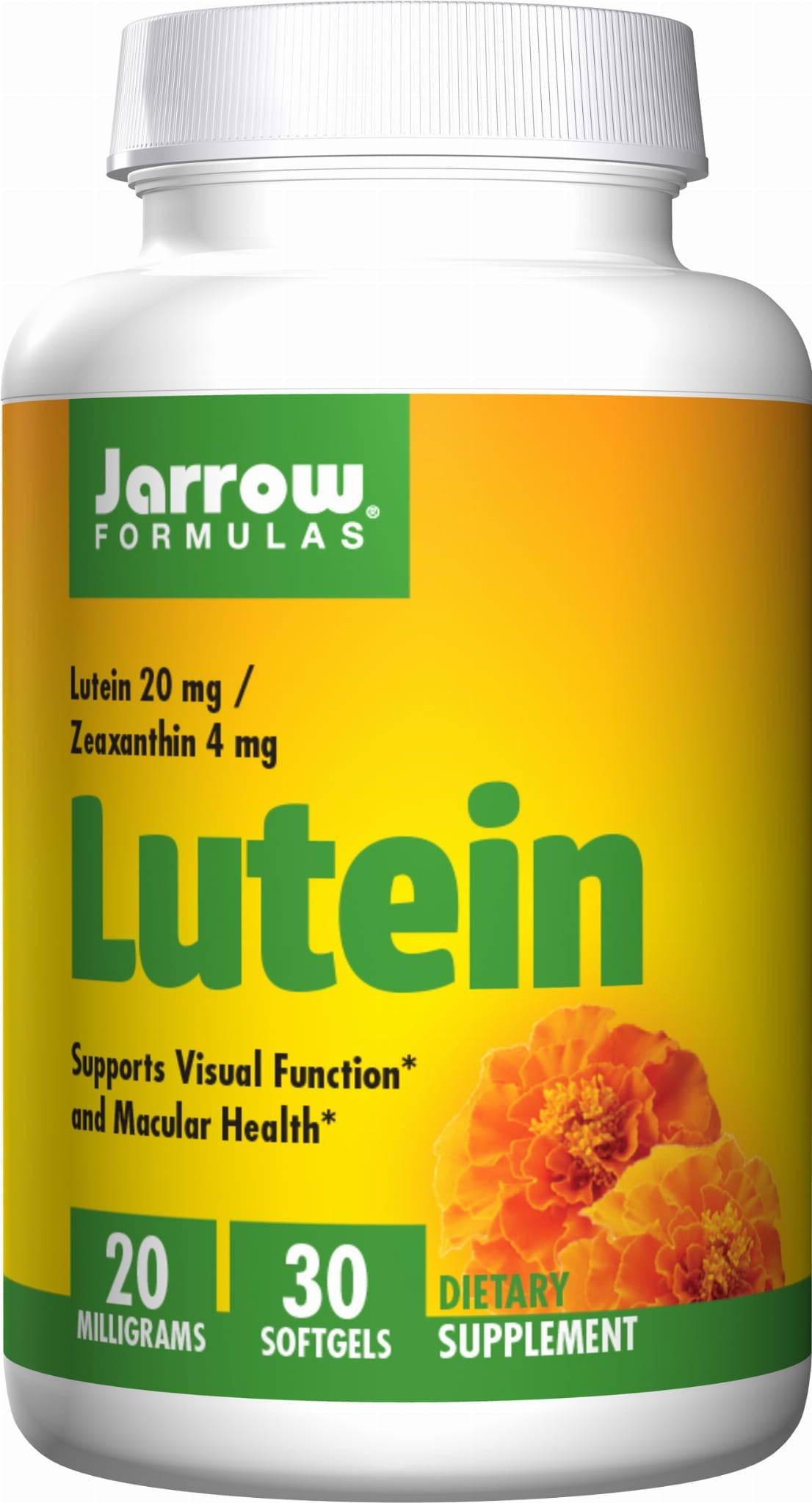 Lutein und Zeaxanthin 30 Kapseln JARROW FORMELS