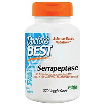 Serrapeptase 40.000 spu 270 Kapseln DOCTOR'S BEST