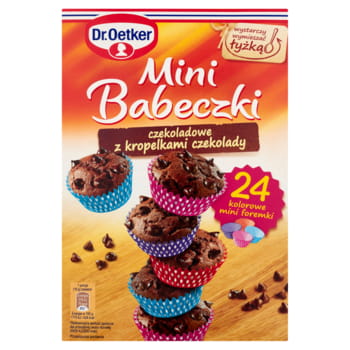 Mini-Schokoladen-Cupcakes mit Schokodrops Dr. Oetker 245g