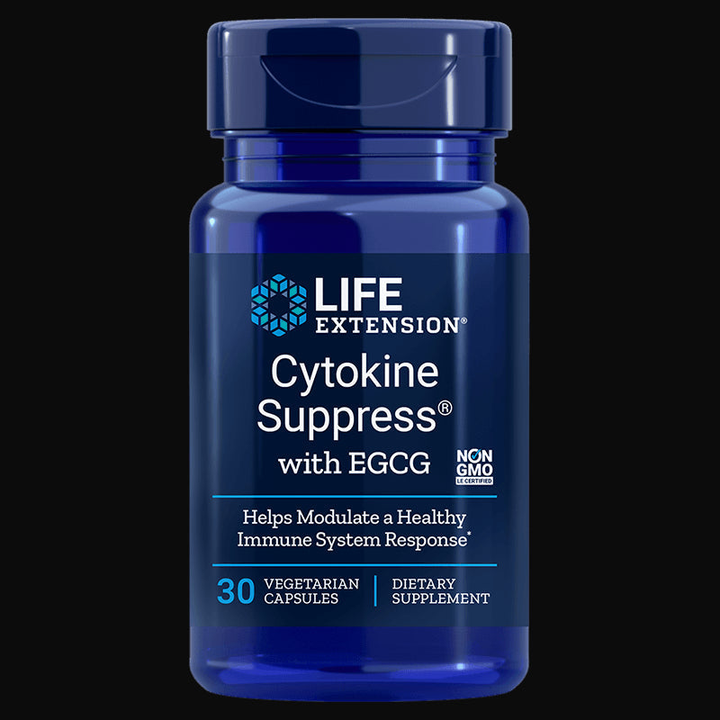 Cytokinsuppressor mit egcg 30 Kapseln LEBENSVERLÄNGERUNG