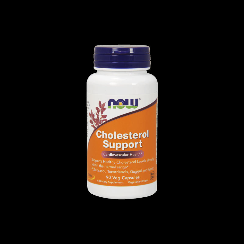 Cholesterin-Unterstützung Knoblauch und Guggul und Guarkernmehl 90 Kapseln NOW FOODS