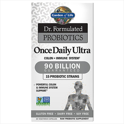 Einmal täglich ultra probioTICS 30 Kapseln GARDEN OF LIFE