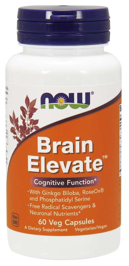 Brain elevate 60 NOW FOODS-Kapseln