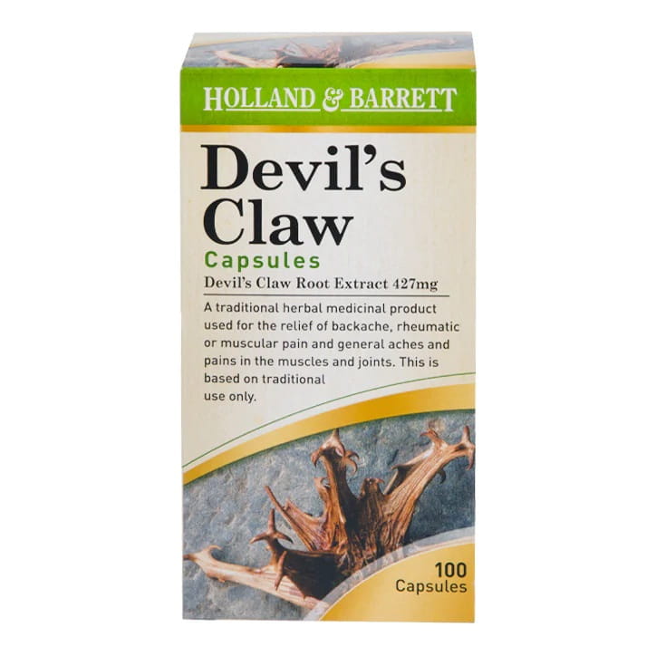Teufelskralle 100 Kapseln HOLLAND & BARRETT