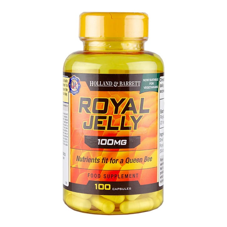 Gelée Royale 100 MG 100 Kapseln HOLLAND & BARRETT
