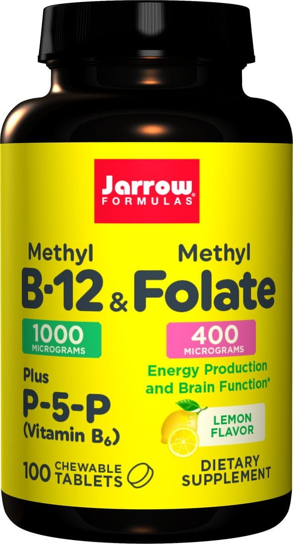 Methyl B12 und Folat und Vitamin B6 100 Tabletten JARROW FORMELS