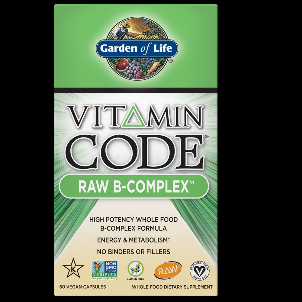 Vitamincode roh B-KOMPLEX 60 Kapseln GARDEN OF LIFE
