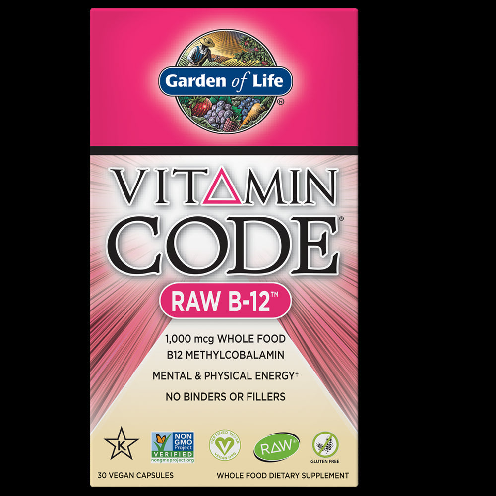 Vitamincode roh B12 30 Kapseln GARDEN OF LIFE