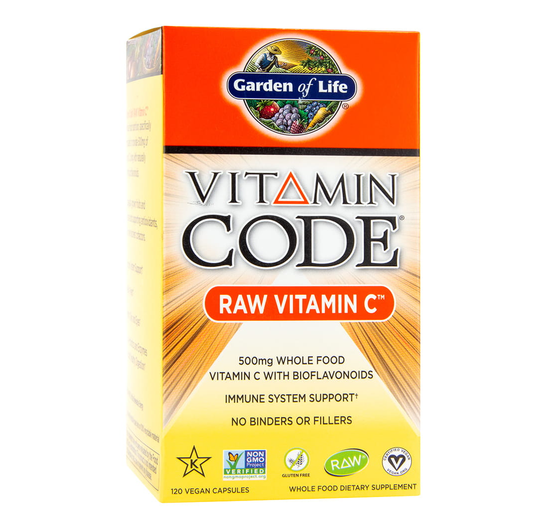Vitamincode rohes Vitamin C 120 Kapseln GARDEN OF LIFE
