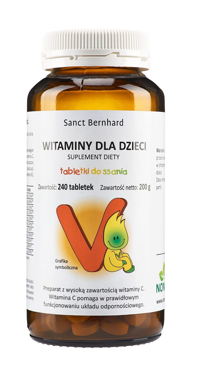 Kindervitamin 240 Tabletten KRAUTERHAUS SANCT BERNHARD