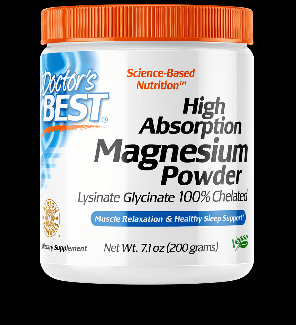 Magnesiumpulver mit hoher Absorption Magnesium 200 g DOCTOR'S BEST