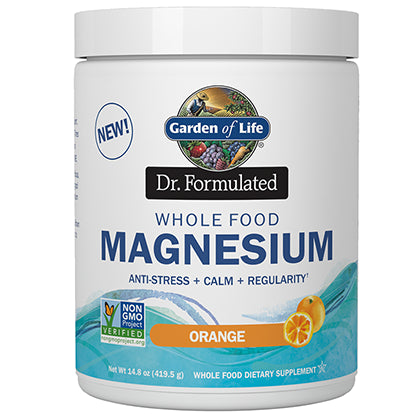 Vollwert-Magnesium 419,5 g GARDEN OF LIFE