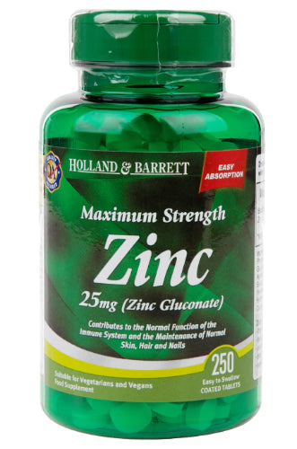 Zink Zinkgluconat 250 Tabletten HOLLAND & BARRETT