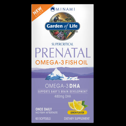 Prenatal OMEGA3 Fischöl 60 Kapseln GARDEN OF LIFE