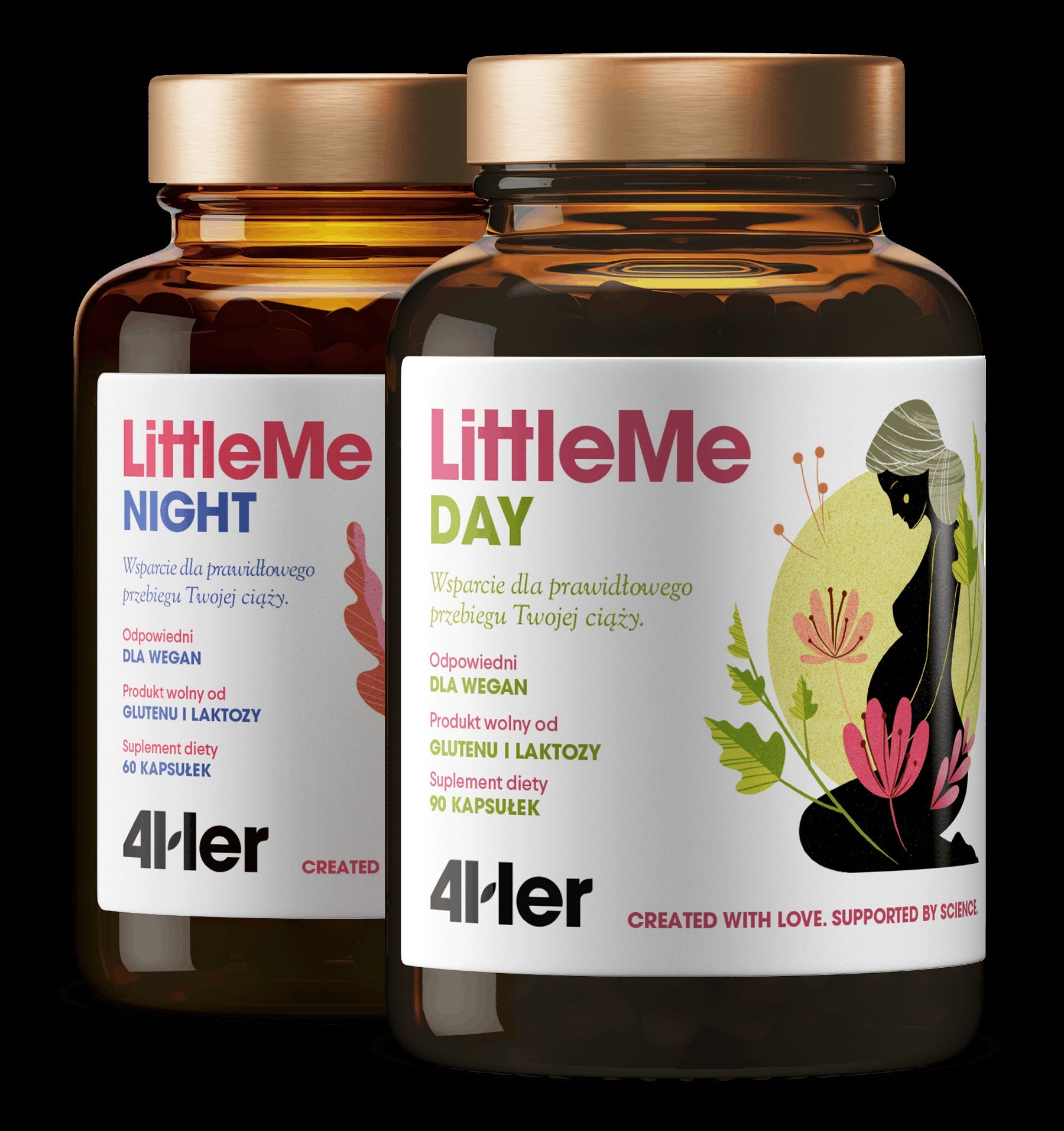 Littleme 90 Kapseln und 60 Kapseln HEALTH LABS