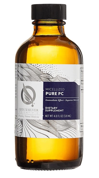 Mizellisiertes reines PC-Phosphatidylcholin 120 ml QUICKSILVER SCIENTIFIC