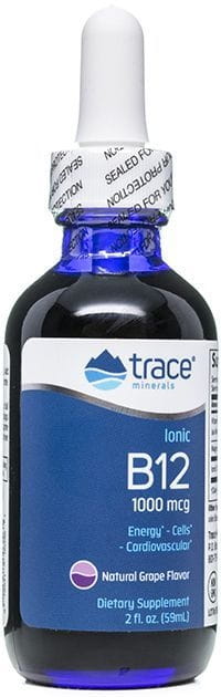 Ionic B12 Methyliertes Vitamin B12 59 ml Spurenelemente