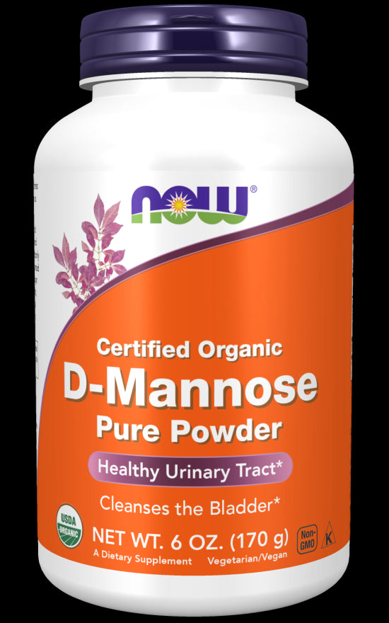 D - Mannose-Einfachzucker 170 g NOW FOODS