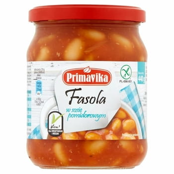 Bohnen in Tomatensauce Primavika 440g