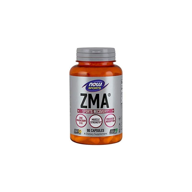 ZMA Zink Magnesium und Vitamin B6 90 Kapseln NOW FOODS