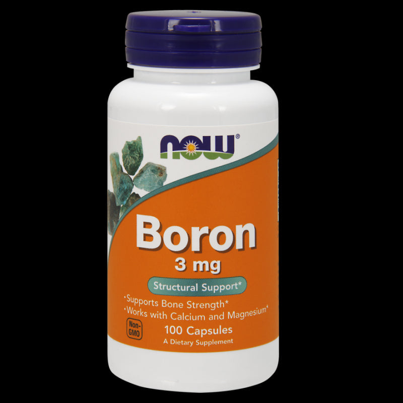 Bor Bor 3 MG 100 Kapseln NOW FOODS