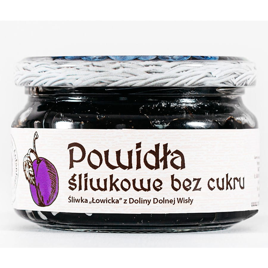 Pflaumenkonfitüre ohne Zucker 270g HEILIGE SPEZIALITÄTEN Antonius