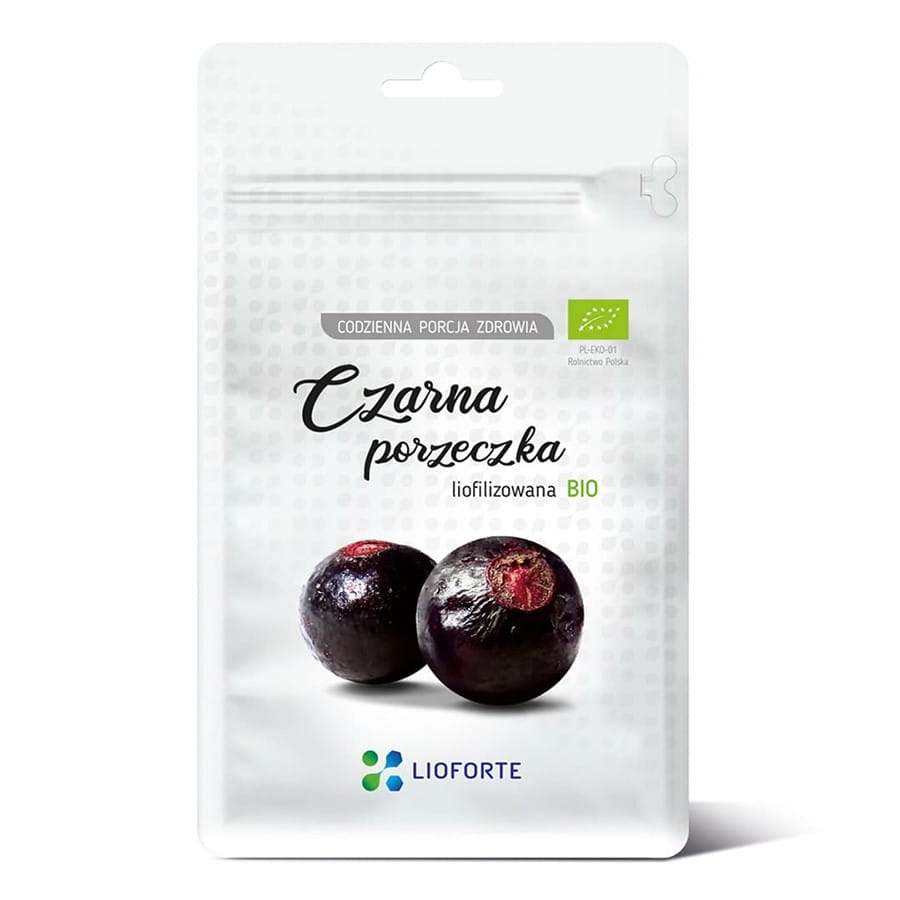 Schwarze Johannisbeere, gefriergetrocknet BIO 30g LIOFORTE