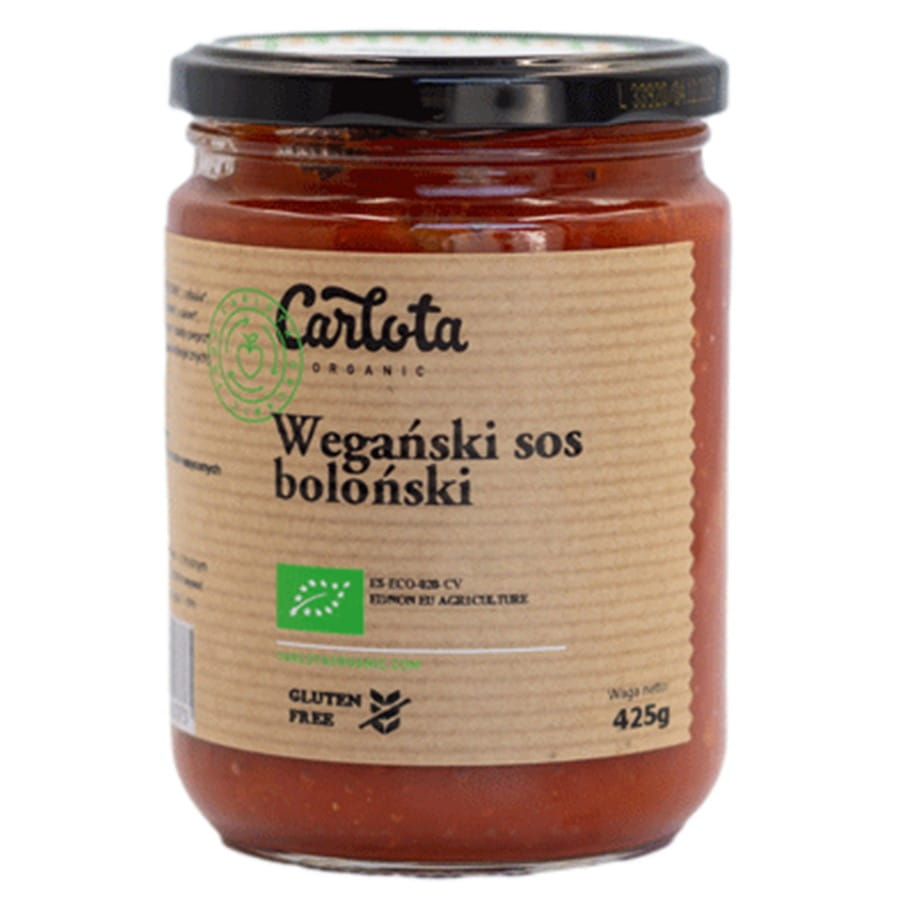 Vegane Bolognese-Sauce BIO 425g CARLOTA BIO